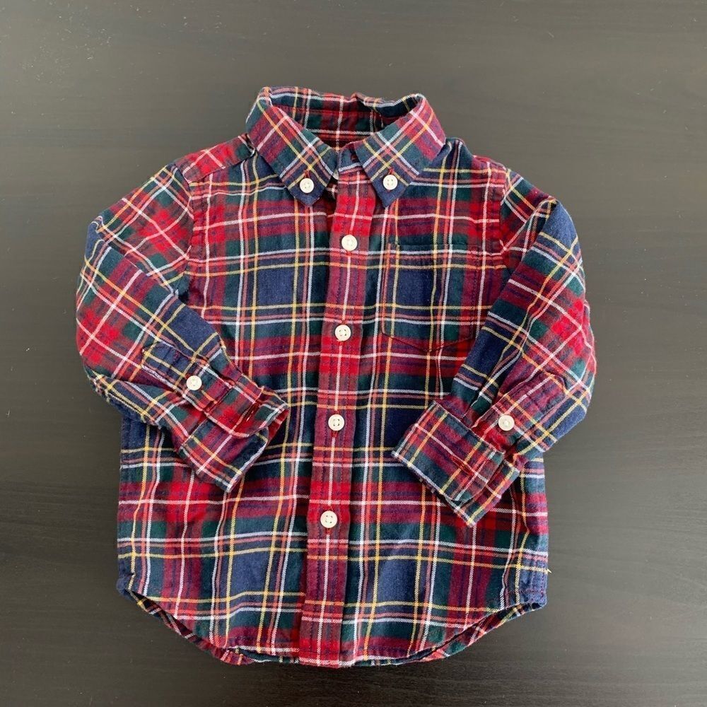 Janie & Jack Plaid Shirt